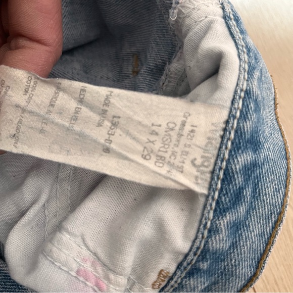 Vintage “Wrangler for Women” jeans size 14x29 - Made in the USA. - Picture 6 of 10